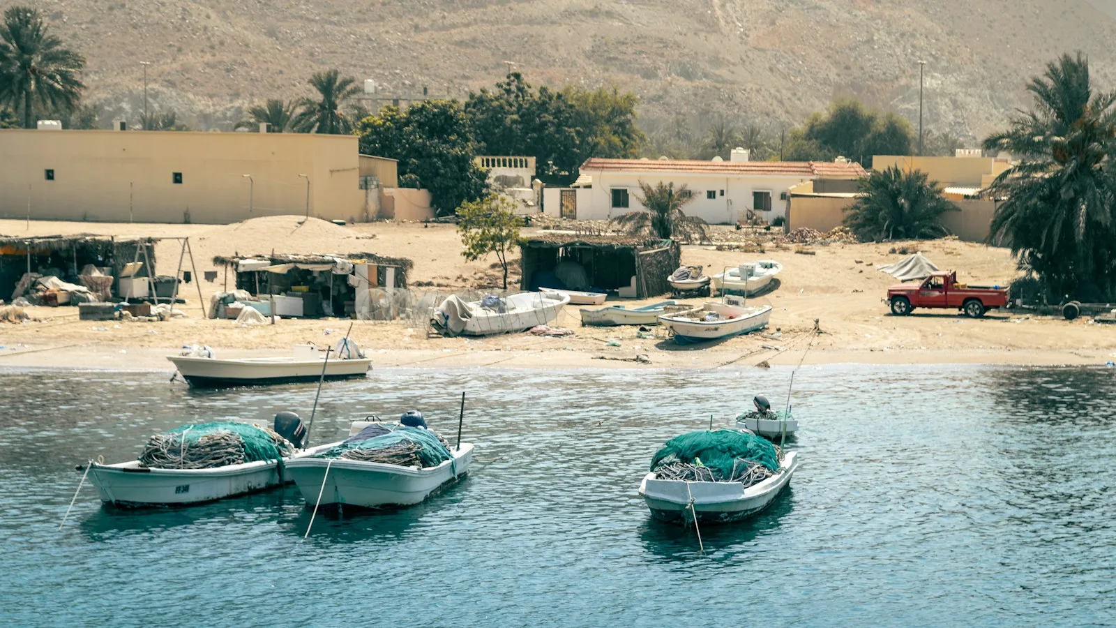 Fujairah et la côte est : l'océan Indien en face