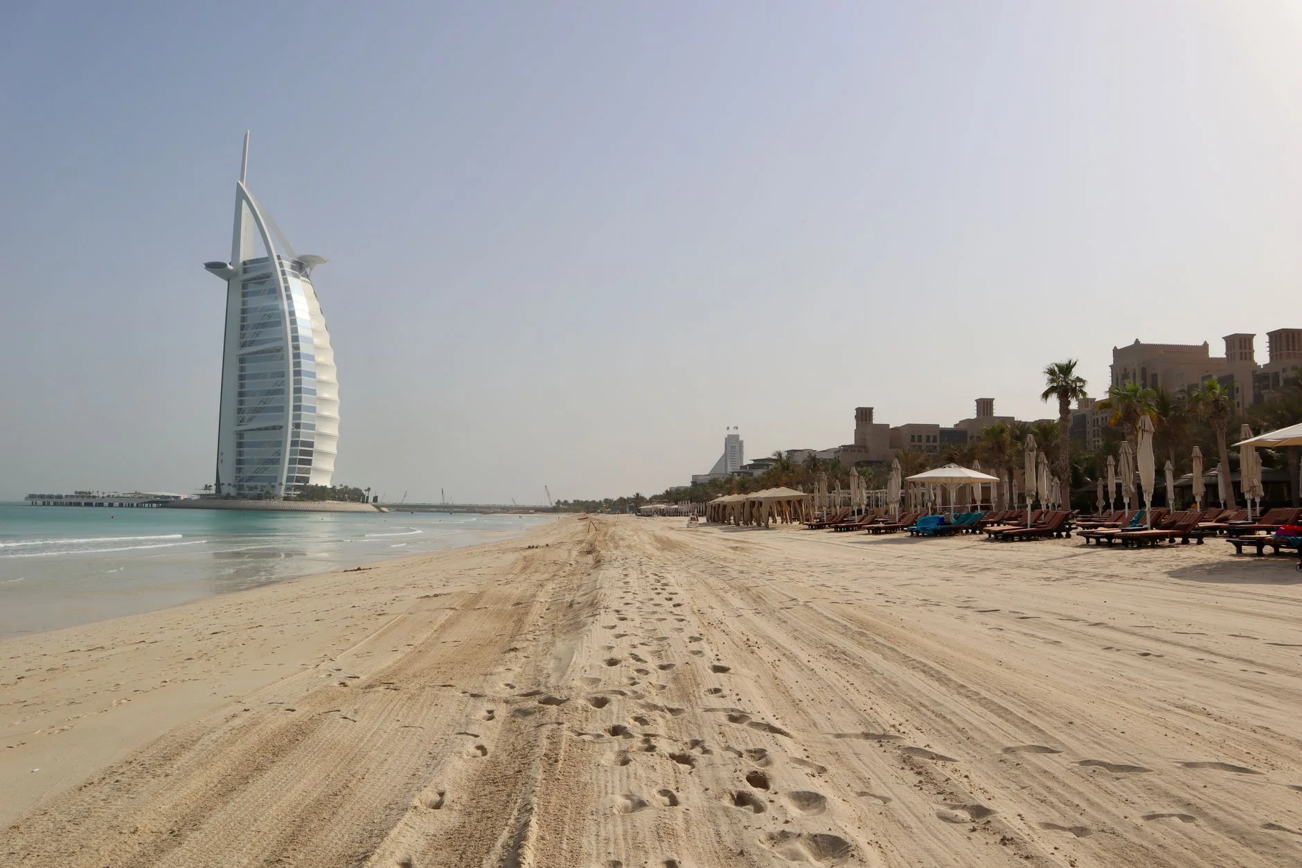 Jumeirah : mer, quartiers résidentiels et calme