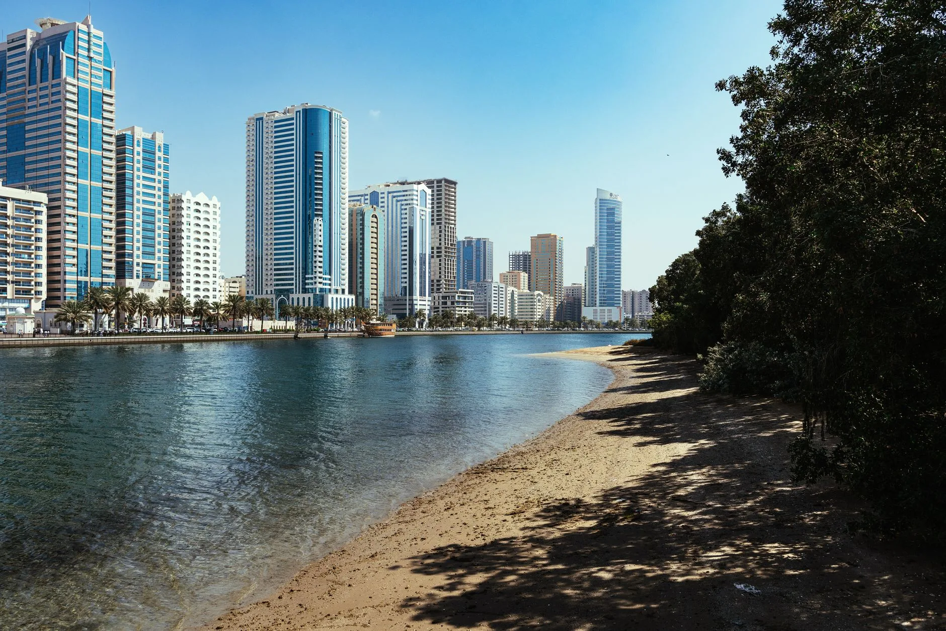 Al Khan : le côté plage