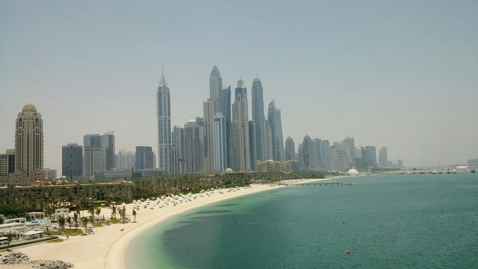 JBR et The Walk : la plage et l'avenue piétonne